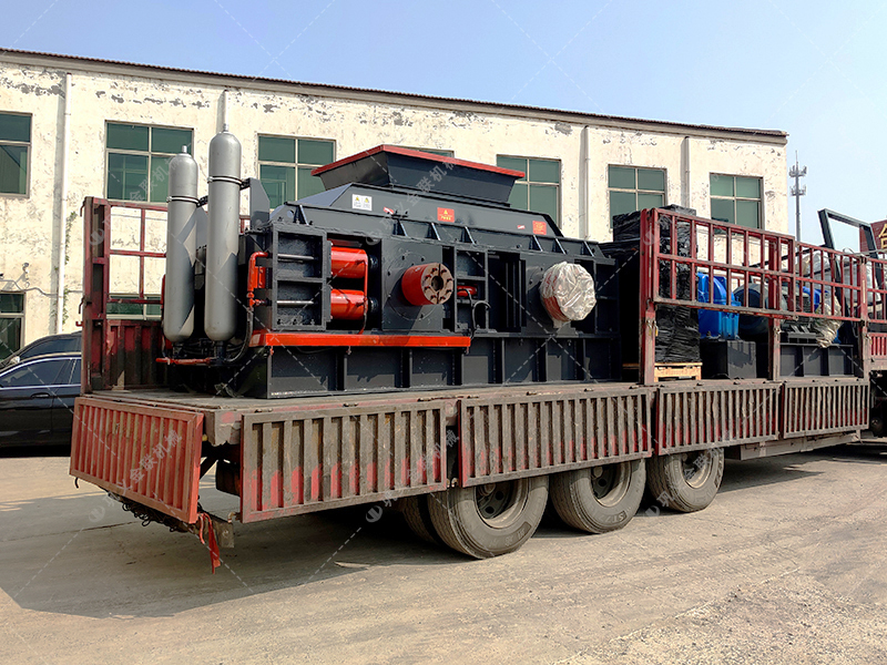 金聯(lián)機(jī)械生產(chǎn)的1510液壓對輥制砂機(jī)怎么樣？附現(xiàn)場案例